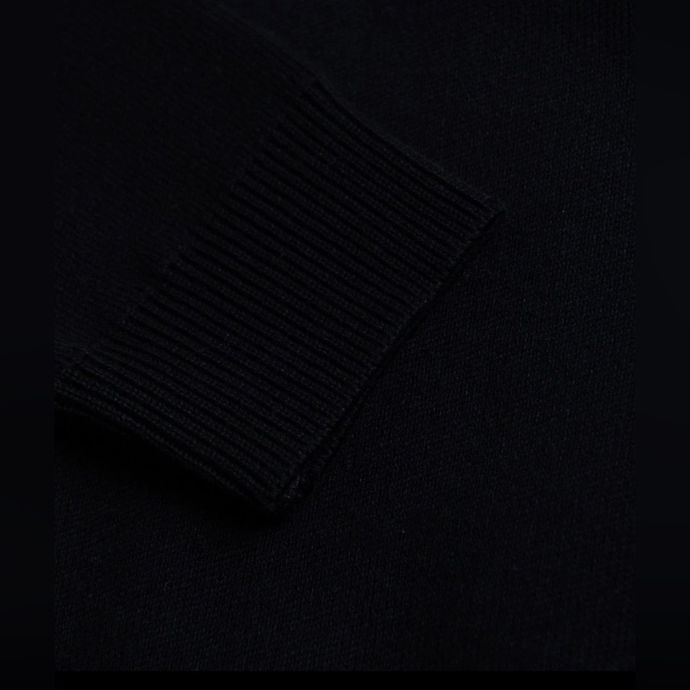 BALMAIN Kids Midnight Knit Pullover Buttoned Shoulder Logo Patch 12Y €550 - Picture 5 of 6